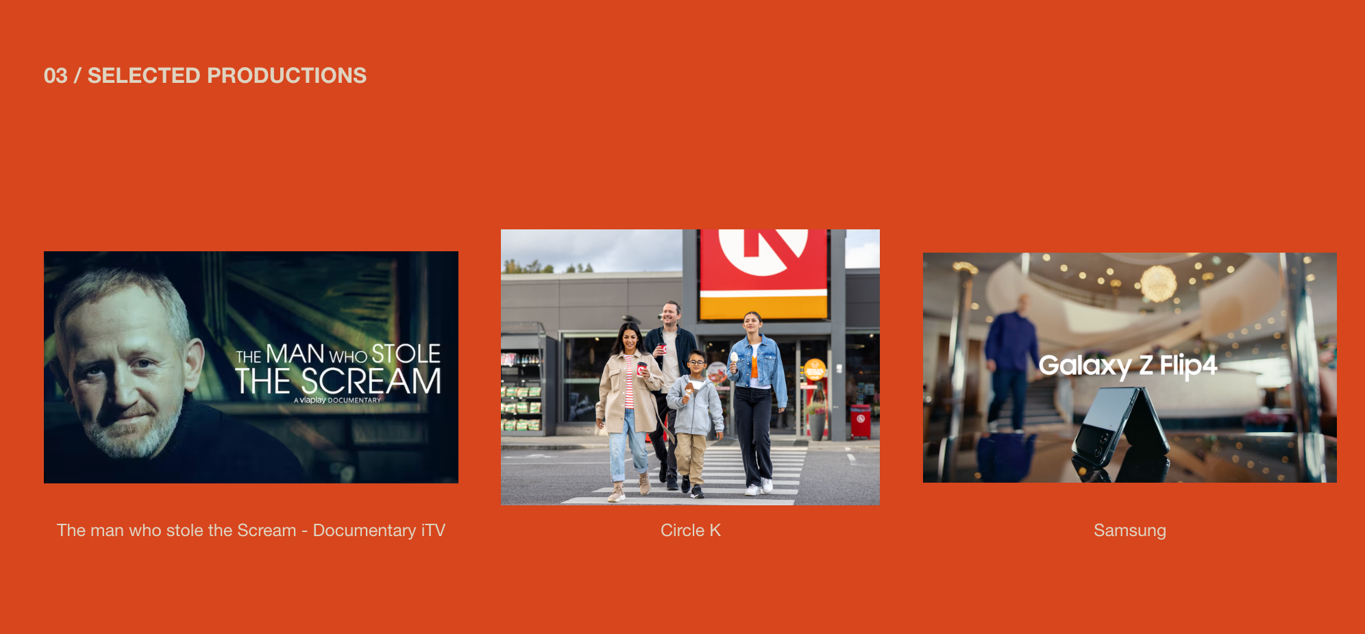Circle K campaign production